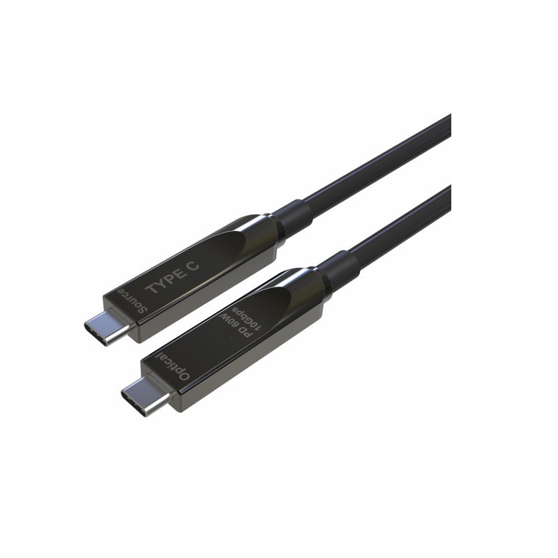 CABLE AOC USB-C (M)-(M) FULL VIDEO/DATOS/PD 15m