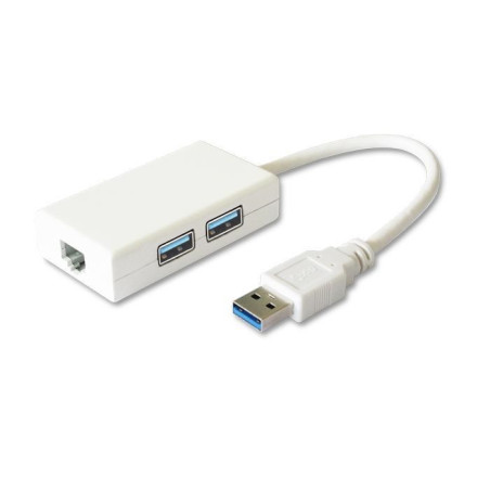CONVERSOR USB 3.0 - RED 10/1001000 + 2 X USB 3.0