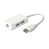 CONVERSOR USB 3.0 - RED 10/1001000 + 2 X USB 3.0