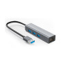 CONVERSOR USB 3.0 - RED 10/1001000 + 3 X USB 3.0