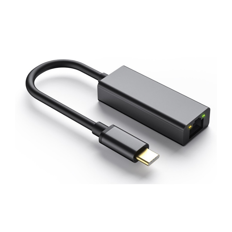 CONVERSOR USB-C  3.1 (M) - RJ45 GIGABIT 0.15m