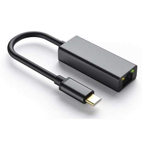 CONVERSOR USB-C  3.1 (M) - RJ45 GIGABIT 0.15m