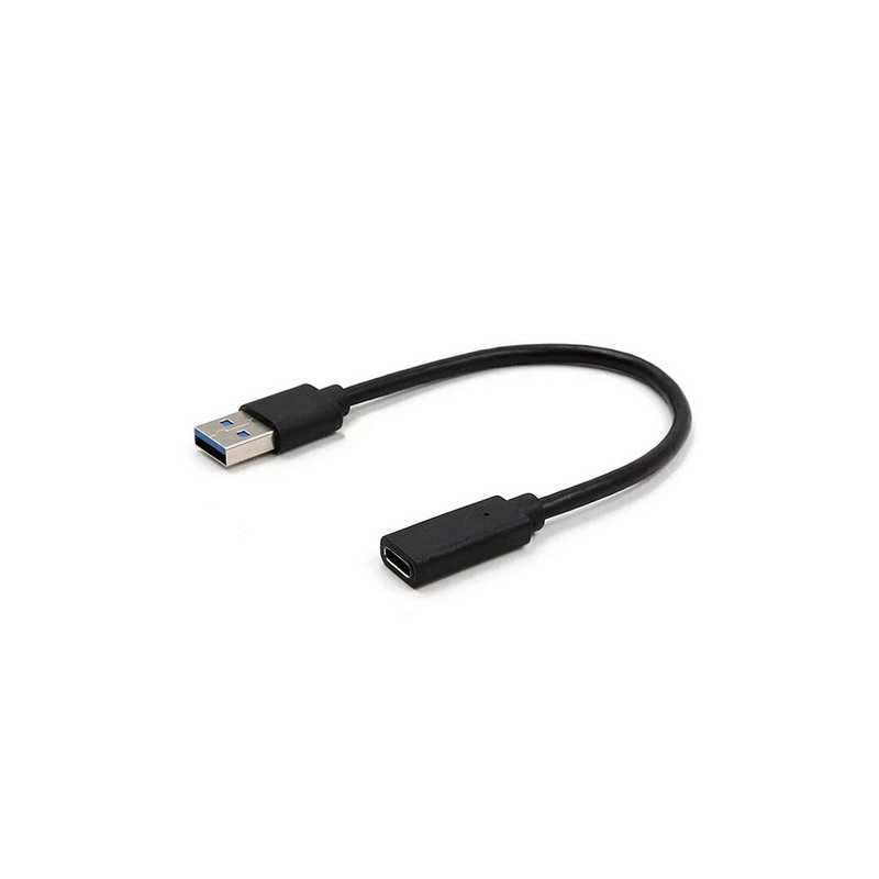 ADAPTADOR USB-C 3.1 (H) -  USB 3.1 A (M)  10cm