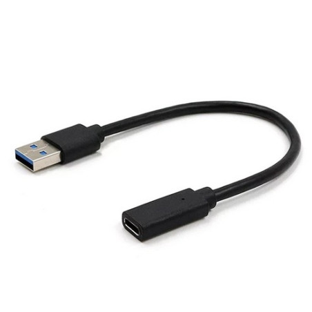ADAPTADOR USB-C 3.1 (H) -  USB 3.1 A (M)  10cm