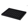 BANDEJA FIJA 600 X 600 PARA ARMARIO RACK NEGRA