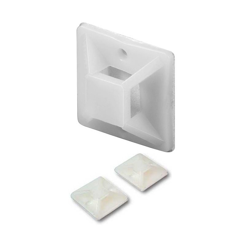 BASE BRIDAS ADHESIVA PARA MESA/ PARED PACK 20/U