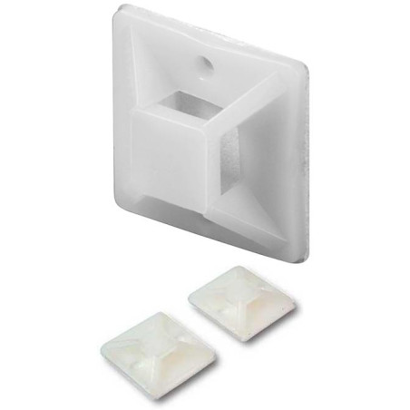 BASE BRIDAS ADHESIVA PARA MESA/ PARED PACK 20/U