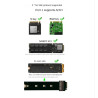 BASE CLONADORA 2 SSD M.2 NVME