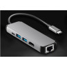 DOCK USB-C 3.1 (M) - MULTIPUERTO 5 EN 1