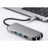 DOCK USB-C 3.1 (M) - MULTIPUERTO 5 EN 1