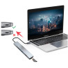DOCK USB-C 3.1 (M) - MULTIPUERTO 9 en 1
