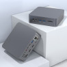 DOCK USB-C 3.1 (M) - MULTIPUERTO 2HDMI+DP 17 EN 1