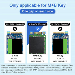 DOCK USB-C 3.1 (M) - MULTIPUERTO 8 EN 1 M2+3USB+PD