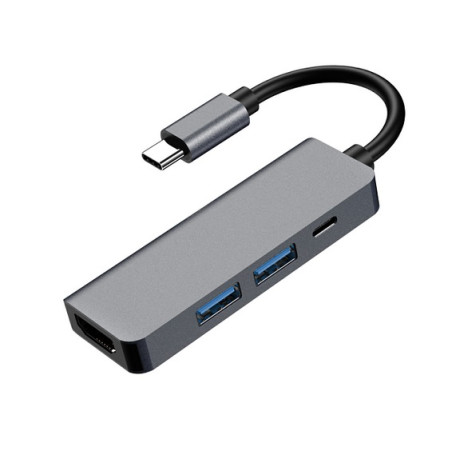 DOCK USB-C 3.1 (M) - MULTIPUERTO 4 EN 1