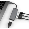 DOCK USB-C 3.1 (M) - MULTIPUERTO 4 EN 1