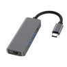 DOCK USB-C 3.1 (M) - MULTIPUERTO 4 EN 1