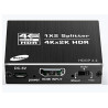 VIDEO SPLITTER HDMI 2.0 1PC-2 MONIT. 4K@60Hz 18Gbp