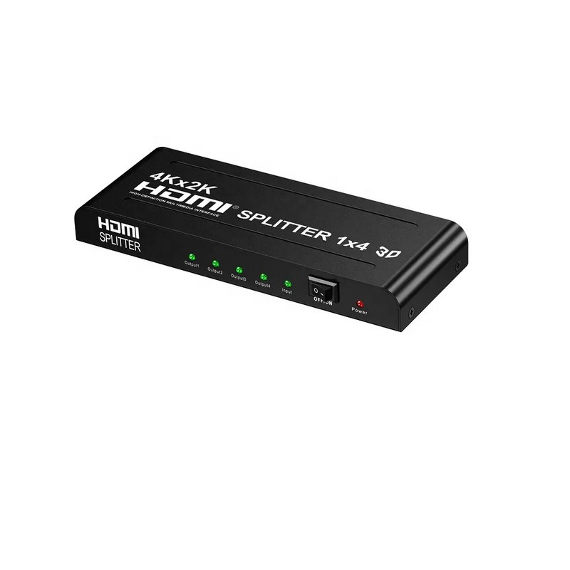 VIDEO SPLITTER HDMI 1.4 1PC - 4 MONITORES 4K@30Hz