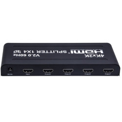 VIDEO SPLITTER HDMI 2.0 1PC - 4 MONITORES 4K@60Hz