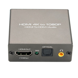 DES-ESCALADOR  HDMI 4K A HDMI 1080P + SALIDA AUDIO