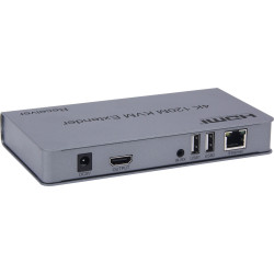 KVM EXTENDER HDMI + USB 120Mts 1 RJ45 + AUDIO OUT