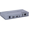 KVM EXTENDER HDMI + USB 120Mts 1 RJ45 + AUDIO OUT