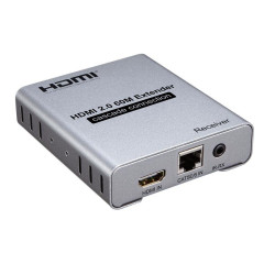 VIDEO EXTENDER HDMI v2.0 4K  60M CON SALIDA AUDIO