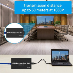 VIDEO EXTENDER HDMI (1 x RJ45) 60Mts FULL HD