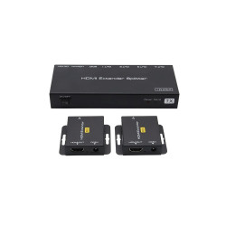 VIDEO EXTENDER HDMI 50M RJ45 SPLITTER 1 X 2