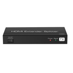 VIDEO EXTENDER HDMI 50M RJ45 SPLITTER 1 X 2