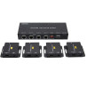 VIDEO EXTENDER HDMI 50M RJ45 SPLITTER 1 X 4