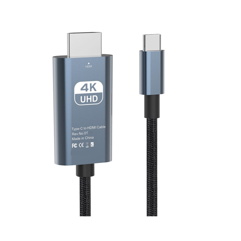 CABLE VIDEO USB-C 3.1(M) - HDMI A (M) 4K@60Hz 2m