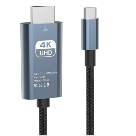CABLE VIDEO USB-C 3.1(M) - HDMI A (M) 4K@60Hz 2m