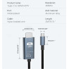 CABLE VIDEO USB-C 3.1(M) - HDMI A (M) 4K@60Hz 2m