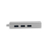 HUB USB-C 3.2 Gen 1 - 3 X USB-A (H) + RJ45 Gigab
