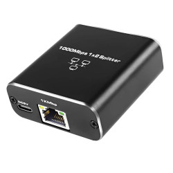 DUPLICADOR DE RED 1 x RJ45 H - 2 x RJ45 H ACTIVO