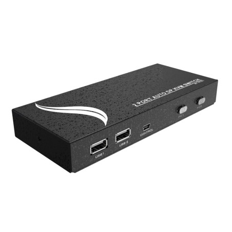 KVM SWITCH SOBREMESA DISPLAYPORT + USB 2 X 1