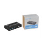 KVM SWITCH COMPACTO 2X1 HDMI + USB + AUDIO 8K