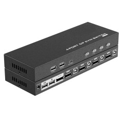 KVM SWITCH SOBREMESA DISPLAYPORT + USB 4 X 1