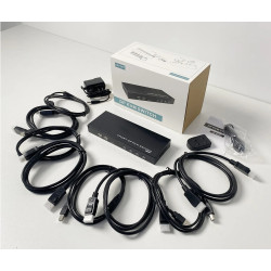 KVM SWITCH SOBREMESA DISPLAYPORT + USB 4 X 1