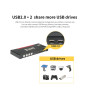 KVM SWITCH 4 X 1 HDMI v2.0 / USB  + 1 X USB