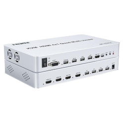 KVM SWITCH 4 PC´S 1 MONIT HDMI - USB MULTIVIEW