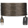 CABLE USB 2.0 AMPLIFICADOR  20M TIPO A(M)- A(H)
