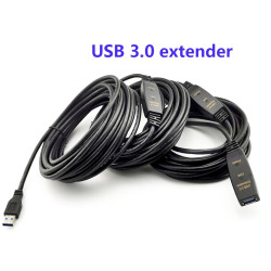 CABLE USB 3.0 AMPLIFICADOR  10M TIPO A(M)- A(H)