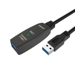 CABLE USB 3.0 AMPLIFICADOR  15M TIPO A(M)- A(H)