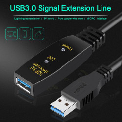 CABLE USB 3.0 AMPLIFICADOR  15M TIPO A(M)- A(H)