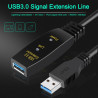 CABLE USB 3.0 AMPLIFICADOR  15M TIPO A(M)- A(H)