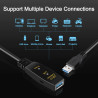 CABLE USB 3.0 AMPLIFICADOR  15M TIPO A(M)- A(H)