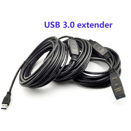 CABLE USB 3.0 AMPLIFICADOR  25M TIPO A(M)- A(H)
