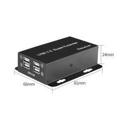 EXTENSOR USB 2.0 4 PUERTOS HASTA 50M RJ45